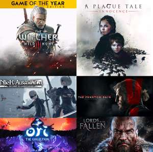 XBOX :: The Witcher 3, Ori: The Collection,Titanfall 2, Nier:Automata, Metal Gear, A Plague Tale: Innocence,Lords Of The Fallen