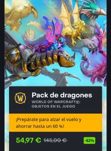 Pack de dragones Wow