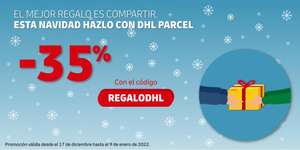 DHL 35% descuento en envíos particulares