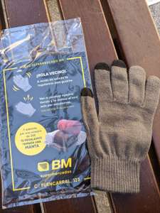 Par de guantes GRATIS en supermercado BM de la calle Fuencarral de Madrid