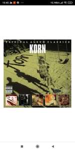 KORN (pack 5 CDs/álbumes)