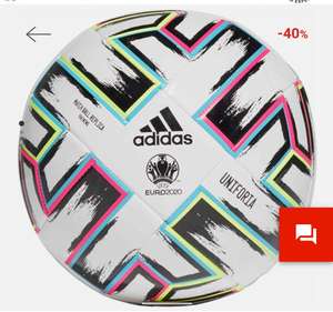 Balón de fútbol talla 5 adidas UNIFO EURO 20 TRN BLNE