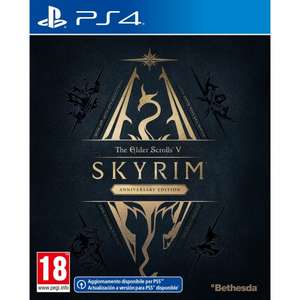 TES V Skyrim Anniversary Edition PS4, PS5, Xbox One o Series X (Amazon a 24,99€ / GAME a 29,95€)