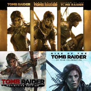 XBOX :: Tomb Raider Definitive Edition o 20º aniversario, Definitive Survivor Trilogy, Shadow of the Tomb Raider