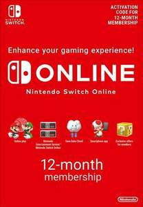 Nintendo Switch Online Suscripción - 12 Meses