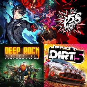 Playstation Plus - Persona 5 Strikers, Deep Rock Galactic y DiRT 5 [Enero 2022]