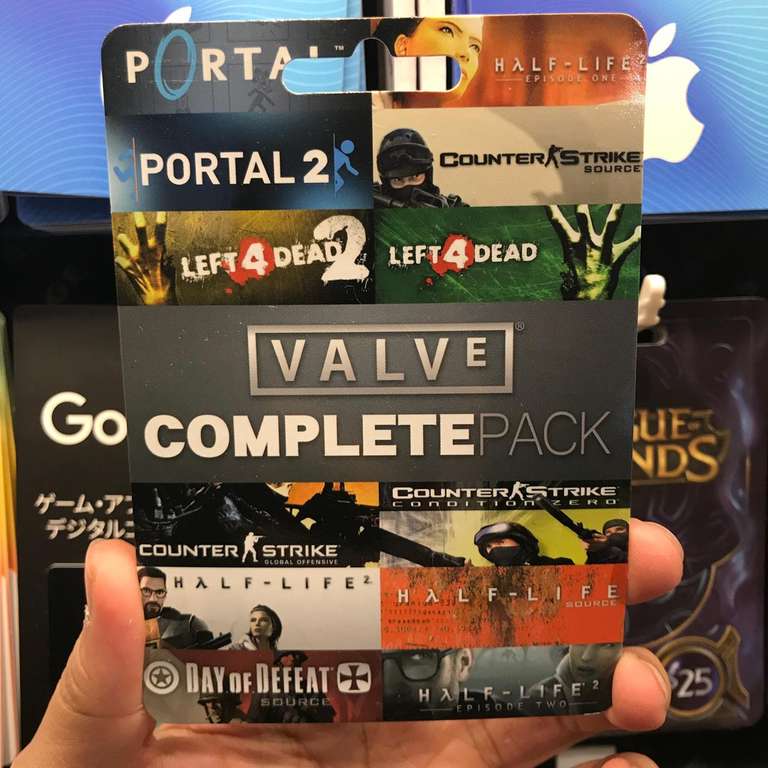 VALVE - Sagas Half-Life, Left 4 Dead, Portal, Black Mesa, The Orange Box y Valve Packs