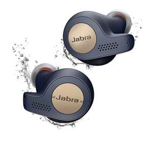 Auriculares deportivos de botón Jabra Elite Active 65t cobre y azul True Wireless Bluetooth
