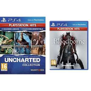 Uncharted Collection y Bloodborn, Uncharted & Ratchet And Clank, God Of War Hits + Horizon - Complete