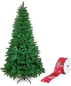 Árbol de Navidad de 180cm + cinta