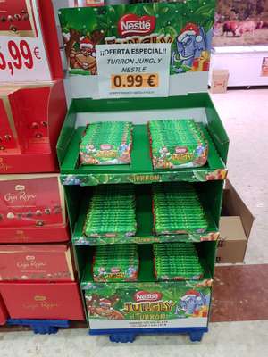 Turrón Nestle Jungly en Super Cash Sur "El Pilero" en Carmona (Sevilla)