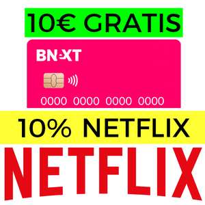 Netflix solo 2€/mes + 10% EXTRA + 10€ GRATIS