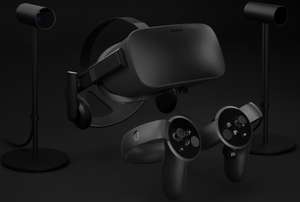 Oculus Rift, 2 sensores, 2 controladores + 7 juegos VR