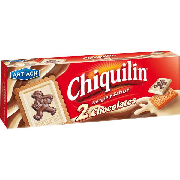 Galletas Chiquilín Dos Chocolates 150g