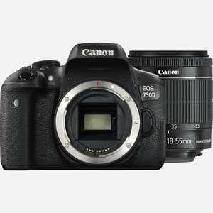 Canon EOS 750D + Objetivo EF-S 18-55 mm IS STM