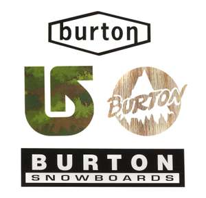 Pegatinas Burton diferentes modelos GRATIS