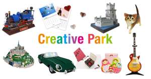 CREATIVE PARK (CANON): Cientos de manualidades en papel para disfrutar en familia (GRATIS)