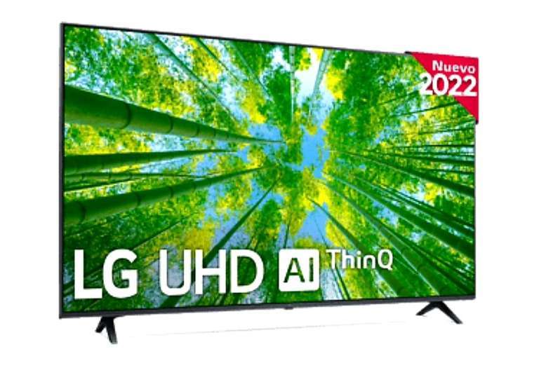 TV LED 50" - LG 50UQ80006LB, UHD 4K, Procesador Inteligente α5 Gen5 AI Processor 4K, Smart TV, DVB-T2 (H.265) ( y Varios Tamaños Más)