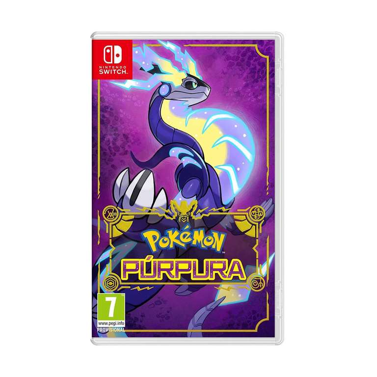 Pokémon Púrpura Switch ( Oferta Válida Para Nuevos Usuarios )