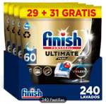Finish Powerball ULTIMATE PLUS ALL IN 1 x60 x120 x180 x240 Pastillas para Lavavajillas, Limpieza Intensiva (0,15€/cápsula)