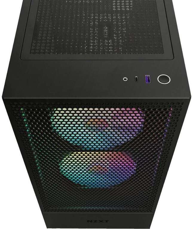 NZXT H5 Flow RGB - Caja PC ATX (Blanca o negra)