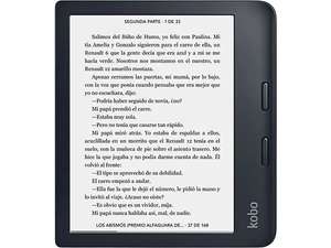 eBook - Kobo Libra 2, 7’’ HD, eBook y AudioBook, 32 GB, Resistente al agua, Negro