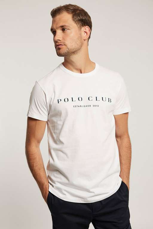 Camiseta hombre Polo Club, al 50%