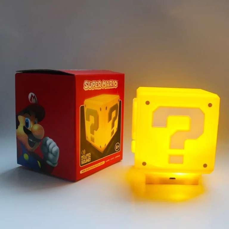 Lámpara Súper Mario Bros | 14.68€ Comprando dos