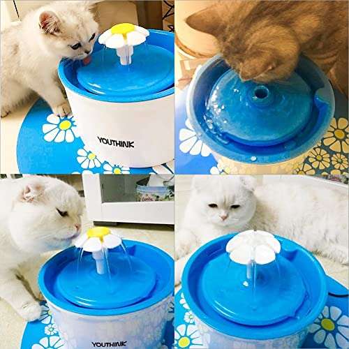 Fuente de Agua automática para mascotas, aplicar cupón 5%