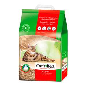 Cat's best öko plus lecho vegetal para gatos 8,6kg
