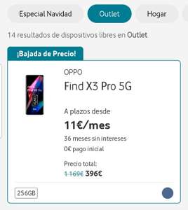 Oppo Find X3 Pro 5G 256GB - Outlet