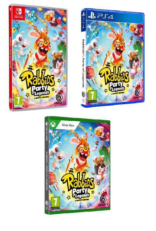Rabbids Party of Legends para PS4 / Nintendo Switch / Xbox (también amazon y mediamarkt)