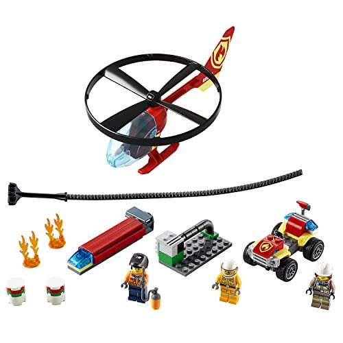 LEGO - City Fire Intervención del Helicóptero de Bomberos