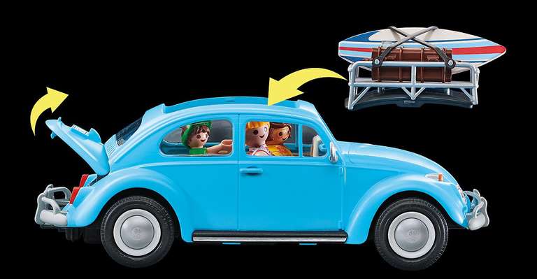 PLAYMOBIL 70177 Volkswagen Beetle, niños a Partir de 5 años