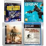 Pack videojuegos PS3 - Brink + Borderlands: The Pre-Sequel + Call Of Duty Modern Warfare 2 + Película En Tierra hostil