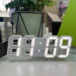 Reloj digital led 3D electrónico para dormitorio fashion