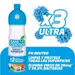 3 x Sanicentro Fregasuelos Desinfectante 1500 ml [Unidad 1'58€]