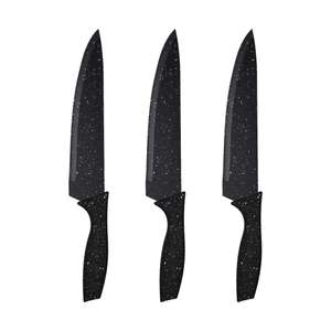 3 cuchillos de cocina 18 cm.