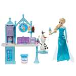 Mattel Disney Frozen Heladería de Elsa y Olaf