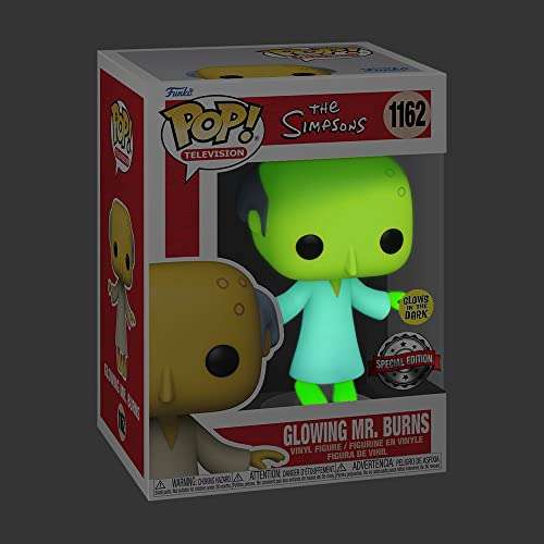 FUNKO POP! The Simpsons Glowing Mr.Burns Glows in the Dark Special Edition (1162)