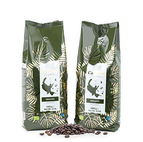 2 kgs café orgánico en grano Consuelo de comercio justo