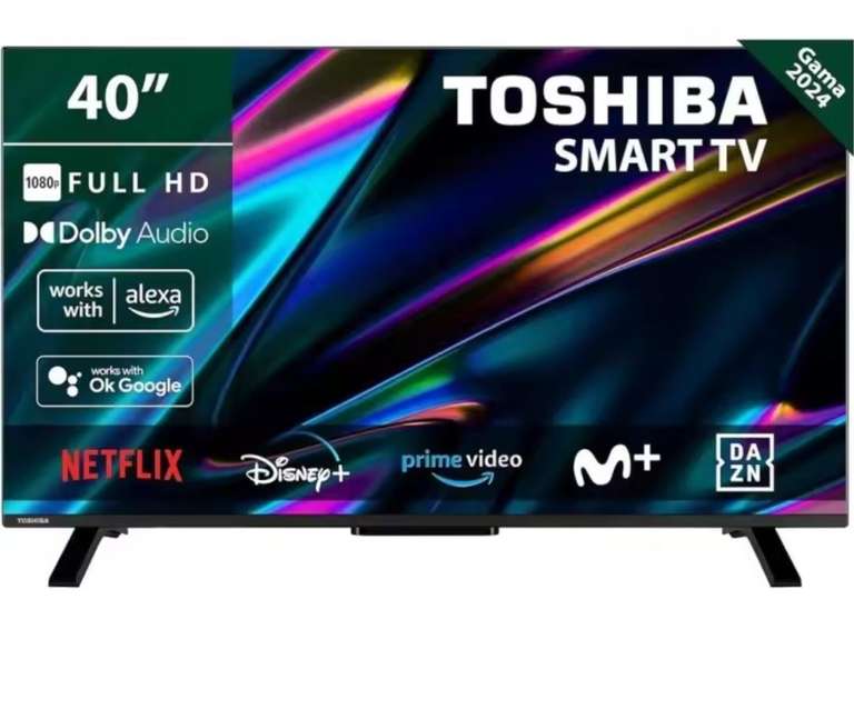 Tv toshiba 40 pulgadas led fhd - 40lv2e63dg - smart tv