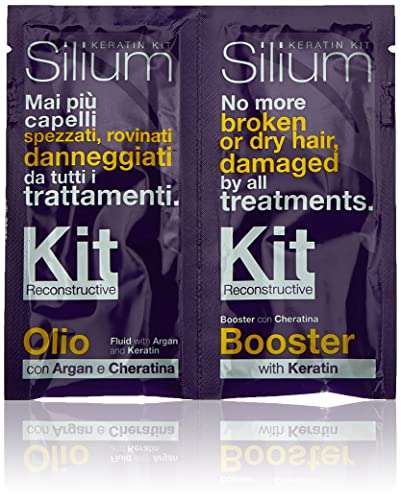Silium Cheratina & Argan Reconstructive Bolsa Kit - 24 ml