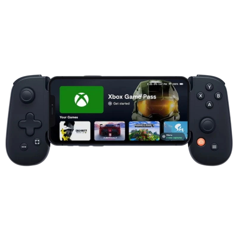 Gamepad BACKBONE One Mobile para iPhone (Lightning) Mando de juego - Xbox Edition Negro