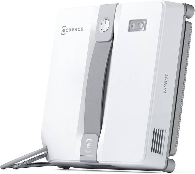 ECOVACS Robot limpiacristales WINBOT Mini diseño Compacto, boquillas Dobles con pulverizador ultrasónico