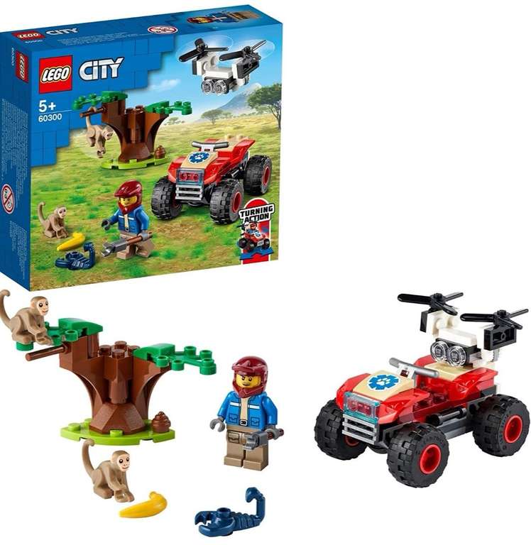 LEGO City Wildlife Rescate de la Fauna Salvaje: Quad, Vehículo Todoterreno