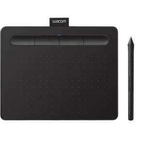 Tableta gráfica Wacom CTL-6100K-B, tamaño M, lápiz, 4000 niveles de presión, USB, botones configurables, negro.