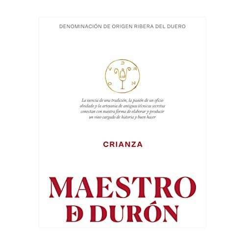 Maestro de Durón – Vino Tinto Crianza 2017 Denominación de Origen Ribera del Duero