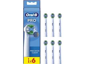 Recambio para cepillo dental - Oral-B Pro Precision Clean, Cabezales De Recambio, Pack De 6 Unidades