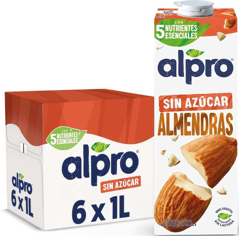 Imagen de Pack 6x1L Bebida Vegetal de Almend